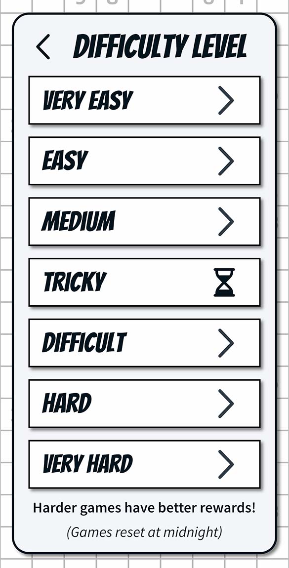 sudoku difficulty screenshot